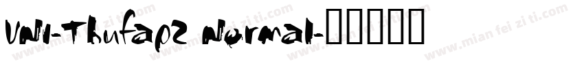VNI-Thufap2 Normal字体转换